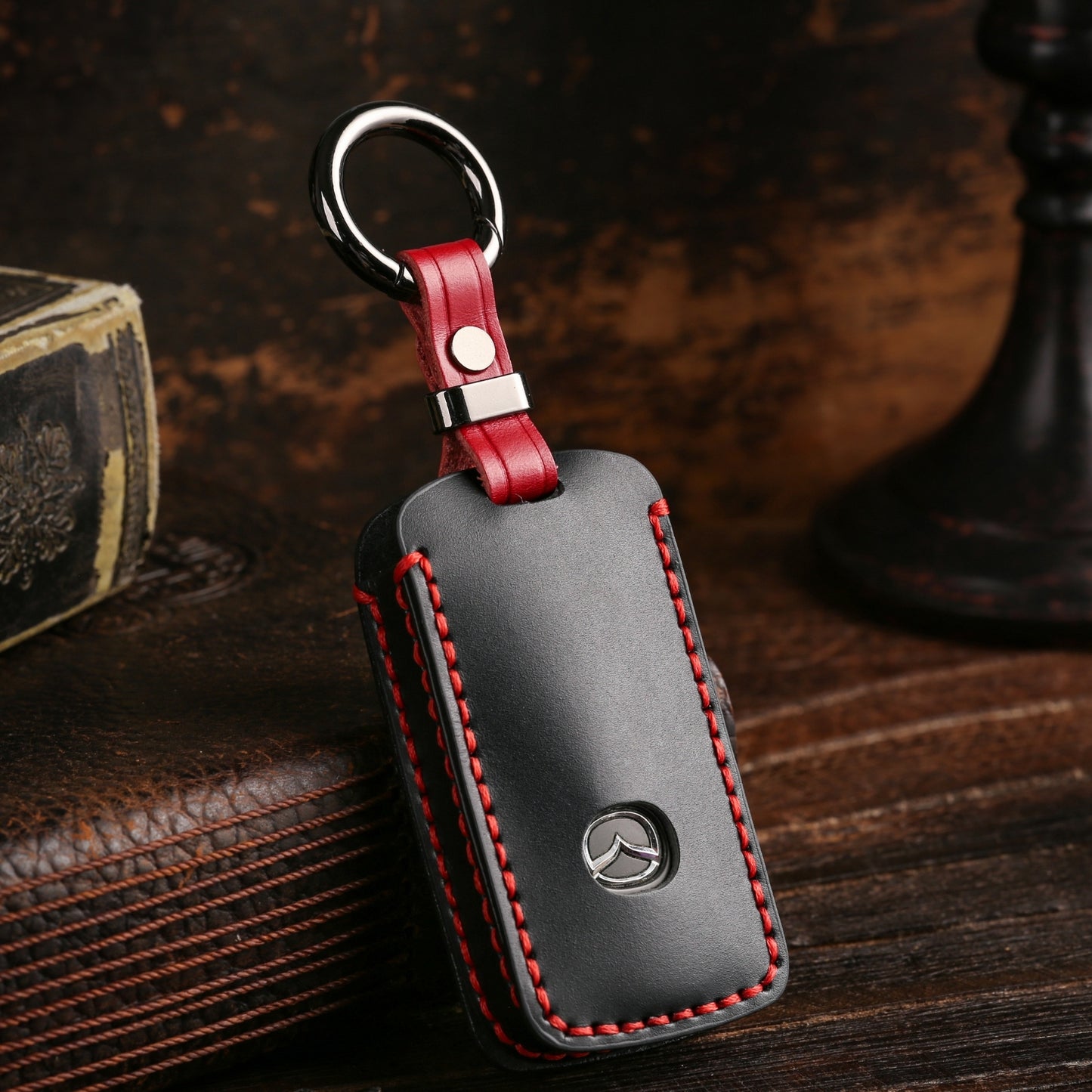 【改良版】 エンジンスターター ケース マツダ 新型 CX8 CX5 CX30 MX30 MAZDA3 MAZDA2 マツダ3 CX60 キーケース 本革 レザー カバー キーシェル 新型 マツダ リモコンスターター ケース 納車祝い 父の日 ギフト