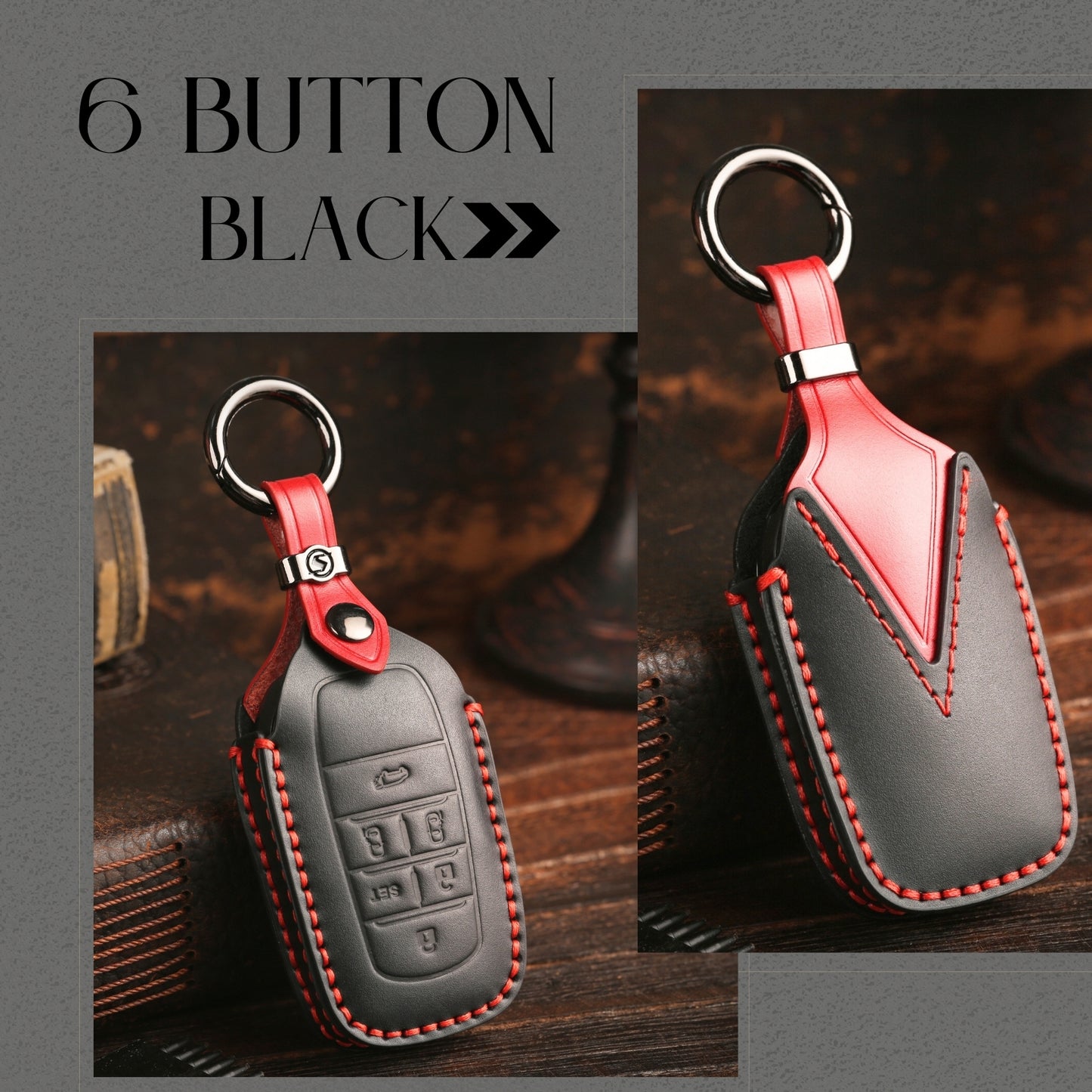 本革キーカバー ヴェルファイア アルファード 30系 後期 キーケース シエンタ 170系 グランエース プレビア キーカバー スマートキーケース 6ボタン 5ボタン 納車祝い 彼氏 父の日 ギフト