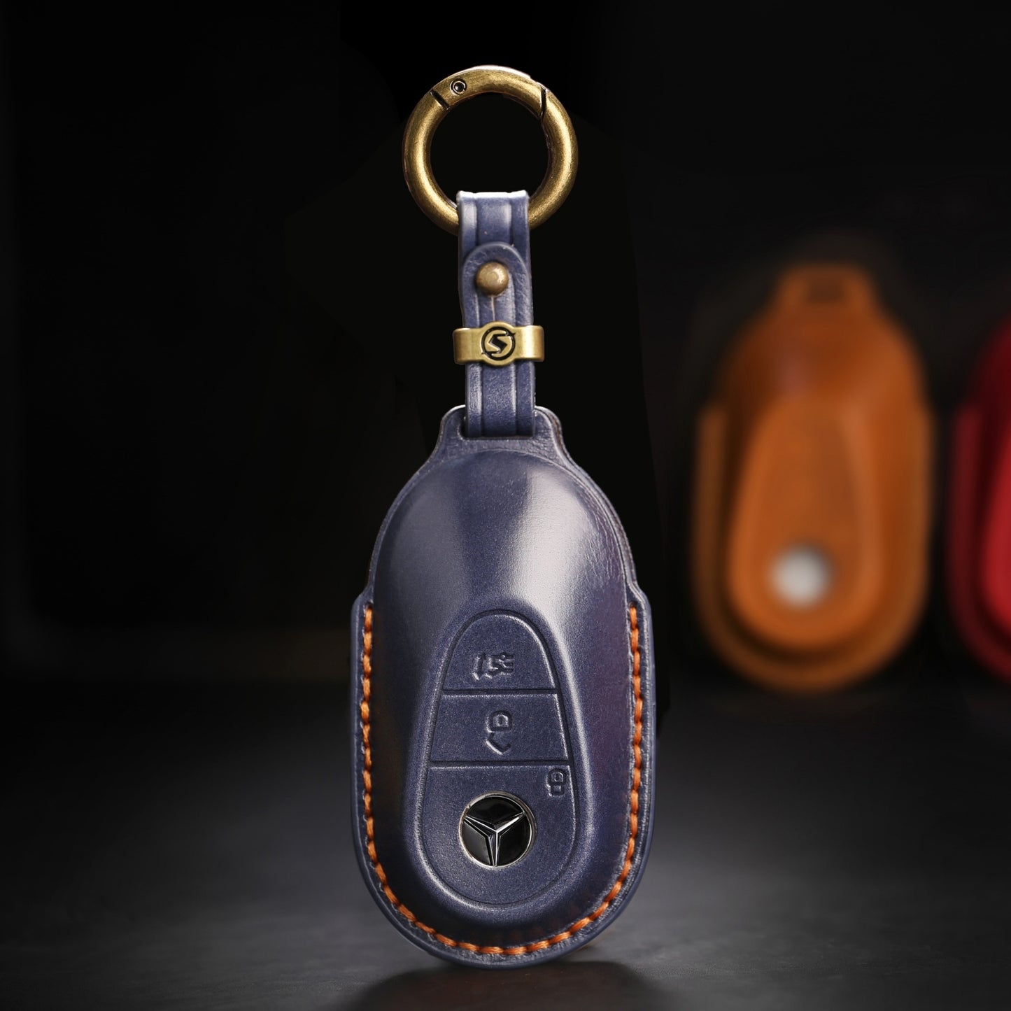 スマートキーケース メルセデスベンツ Cクラス Eクラス GLA GLC GLEC シリーズ 高級 本革キーケース スマートキーカバー リモコンキーカバー キーケース W213 E200 E220d E250 E300 E400 メンズ 納車祝い 彼氏 敬老の日 ギフト