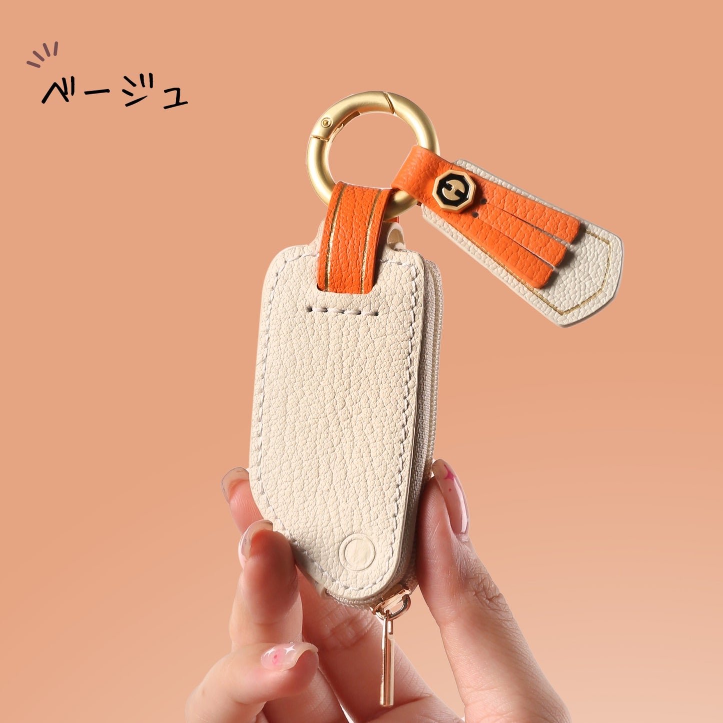 くすみカラー 美和ラクセスキーケース ポップアップキー キーカバー レディース かわいい 本革 スマートキーケース アクセサリー カスタム パーツ 父の日 ギフト