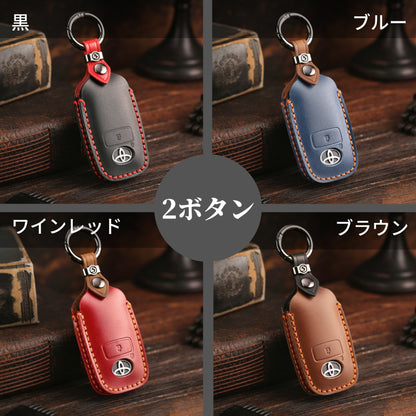 トヨタ ライズ ダイハツ ロッキー 新型タフト 新型 ルーミー タント カスタム 本革 キーケース TOYOTA raize DAIHATSU TANTO LA650S LA660S rocky TAFT キーカバー アクセサリー カスタム パーツ 納車祝い 父の日 ギフト