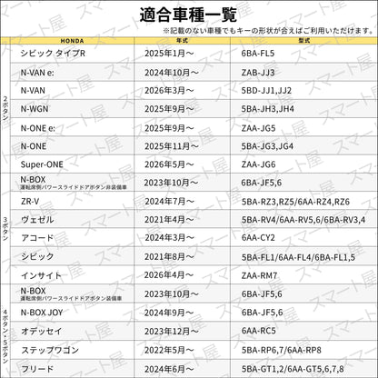 ZR-V ヴェゼル N-BOX N-BOX JOY フリード ステップワゴン シビック タイプR シビック N-VAN e: オデッセイ アコード ホンダ 本革 キーケース キーカバー アクセサリー カスタム パーツ 納車祝い