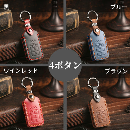 WRV キーカバー ステップワゴン スマートキーケース ホンダ フリード オデッセイ ヴェゼル フィット 本革 キーケース メンズ 車の鍵 スマートキーカバー おしゃれ かっこいい Honda キーカバー 鍵 父の日 ギフト