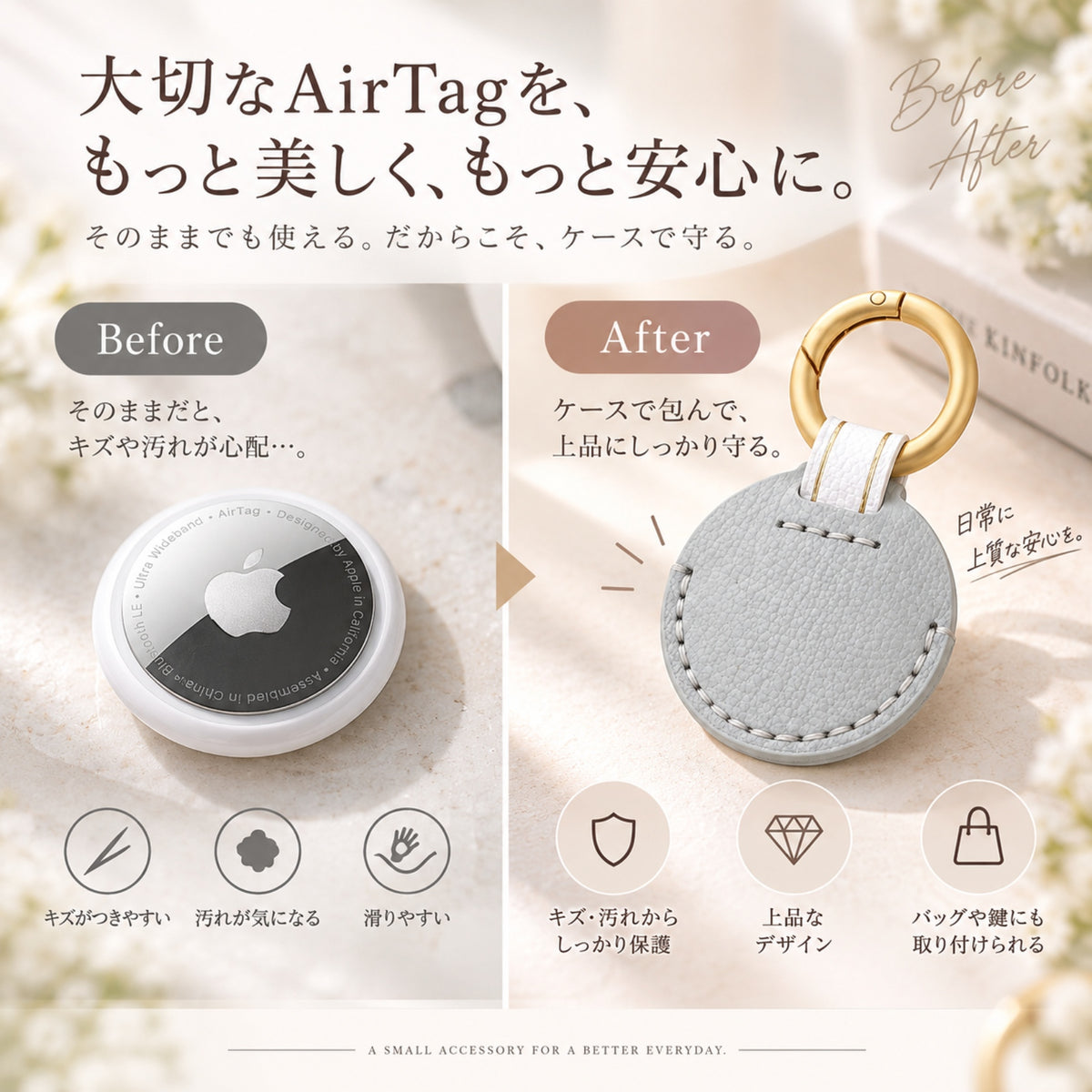 くすみカラー AirTag カバー 本革 コイン型 ケース かわいい QuickPayコイン型 edy コイン 楽天edy 本革 ケース キーカバー