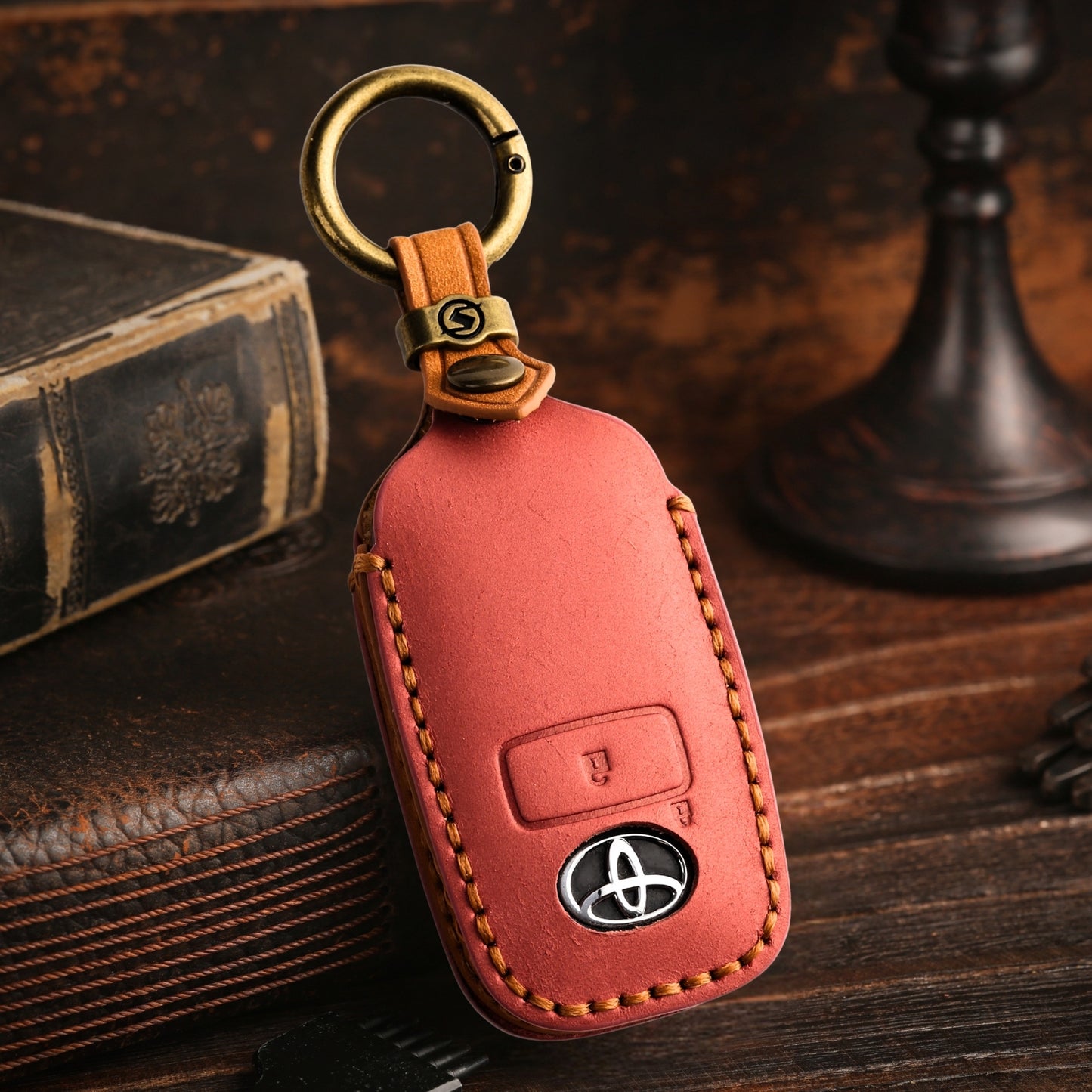 トヨタ ライズ ダイハツ ロッキー 新型タフト タント カスタム 本革 キーケース カバー raize TANTO LA650S LA660S rocky TAFT キーカバー アクセサリー カスタム パーツ 納車祝い 彼氏 ホワイトデー ギフト