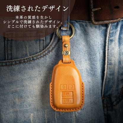 ハイエース キーカバー トヨタ ハイエース 200系 キーケース 本革 ハイエース ワゴン スマートキーケース スーパーGL キーカバー Hiace キーケース 4ボタン アクセサリー カスタム パーツ 彼氏 ホワイトデー ギフト