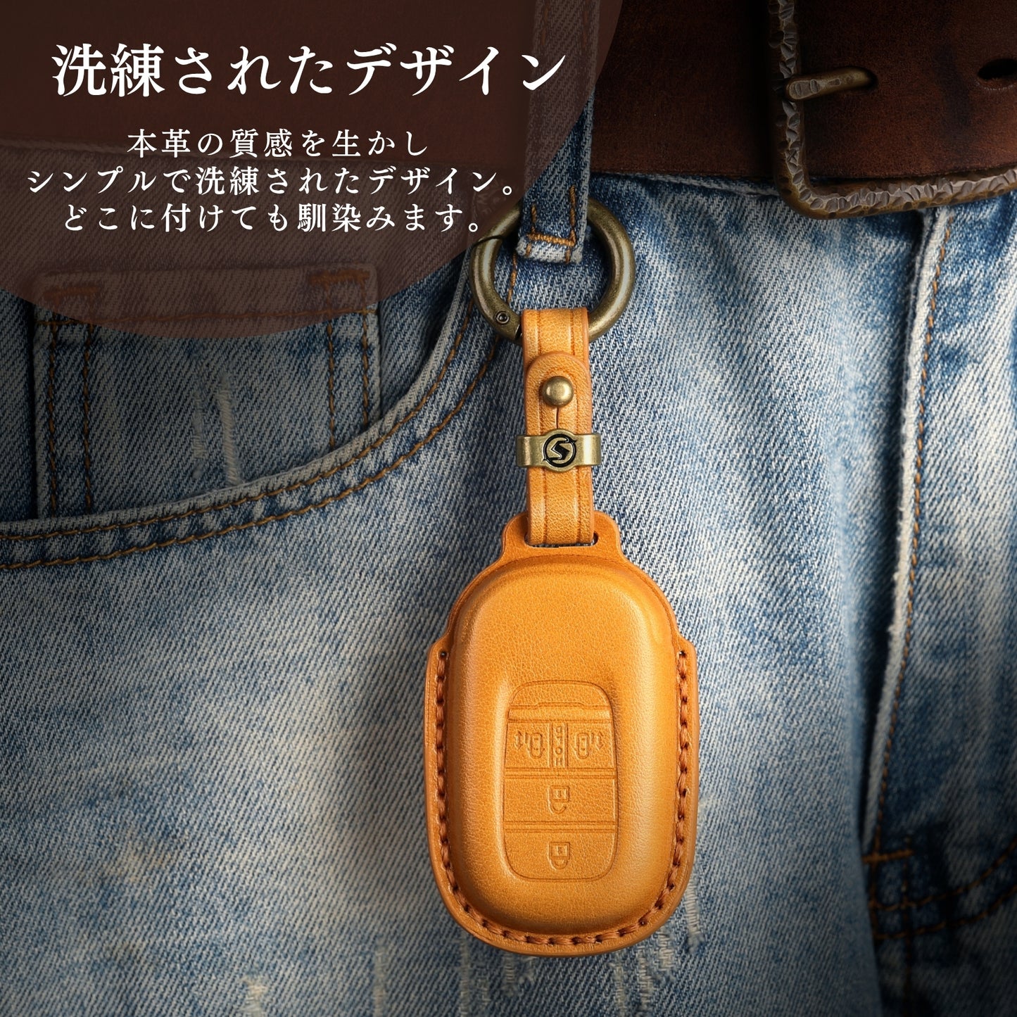 フリード GT系 NBOX 新型 JF5 JF6 N-BOX ステップワゴン RP8 キーケース ZRV キーカバー ヴェゼル 新型 STEPWAGON AIR SPADA 本革 Honda スマートキー ZR-V オデッセイ 新型 RC5 アクセサリー カスタム パーツ 納車祝い 父の日 ギフト