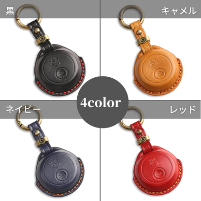 【改良版】ホンダ エンジンスターター カバー キーケース 本革 フリード 新型ヴェゼル ステップワゴン zrv エンスタ ケース 本田 丸型 エンジンスターター ケース Honda キーケース かっこいい プレゼント 彼氏 父の日 ギフト