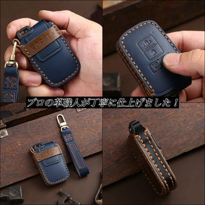 トヨタ VOXY 80系 後期 NOAH 80後期 スマートキーケース シエンタ 170系 専用設計 本革キーカバー スマートキー ケース おしゃれ トヨタ エスクァイア80系 voxy80 NOAH Esquire 80系後期 キーケース 納車祝い 彼氏