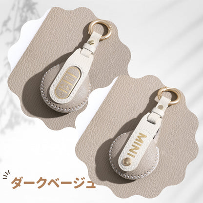 くすみカラー BMW MINI キーケース 本革 キーカバー ミニ Fシリーズ F60 F56 F55 F54 クーパー クーパーS クロスオーバー COOPER CROSSOVER キーカバー 専用設計 全面保護 アクセサリー カスタム パーツ 納車祝い 父の日 ギフト