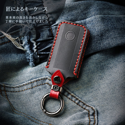 リクシル 本革 キーケース 追加用キー付き トステム リモコンキー カバー LIXIL スマート キー ケース キーカバー 本革 キーケース 新築祝い 引っ越し祝い 鍵のカバー かっこいい lixil 家の鍵 保護 Lixil りくしる 父の日 ギフト