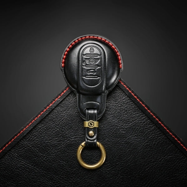BMW MINI ONE VICTORIA 5ドア 3ドア キーケース 高級 本革 ミニ Fシリーズ キーケース F60 F56 F55 F54 クーパー クーパーS クロスオーバー COOPER CROSSOVER キーカバー アクセサリー カスタム パーツ 納車祝い 父の日 ギフト