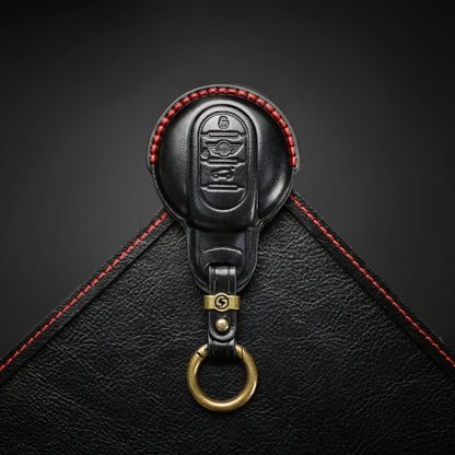 BMW MINI ONE VICTORIA 5ドア 3ドア キーケース 高級 本革 ミニ Fシリーズ キーケース F60 F56 F55 F54 クーパー クーパーS クロスオーバー COOPER CROSSOVER キーカバー アクセサリー カスタム パーツ 納車祝い 父の日 ギフト
