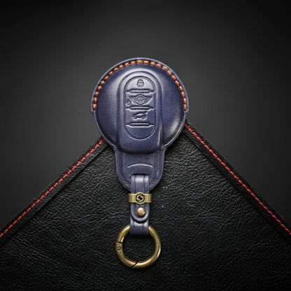 BMW MINI ONE VICTORIA 5ドア 3ドア キーケース 高級 本革 ミニ Fシリーズ キーケース F60 F56 F55 F54 クーパー クーパーS クロスオーバー COOPER CROSSOVER キーカバー アクセサリー カスタム パーツ 納車祝い 父の日 ギフト