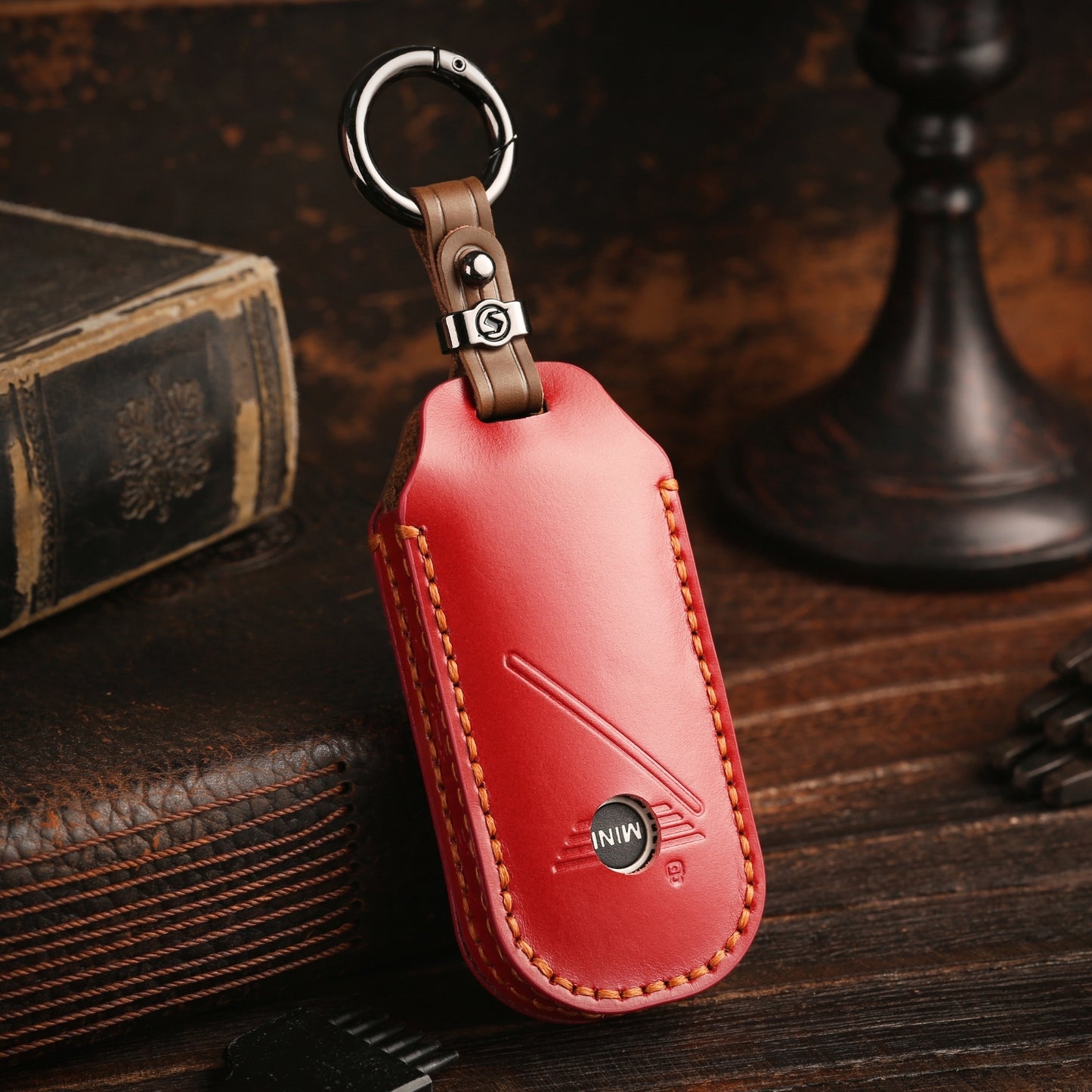 本革 MINI COOPER 3DOOR F66 / JO1 新型 キーケース カントリーマン 2024年発売 対応 キーカバー スマートキーケース アクセサリー カスタム パーツ 父の日 ギフト