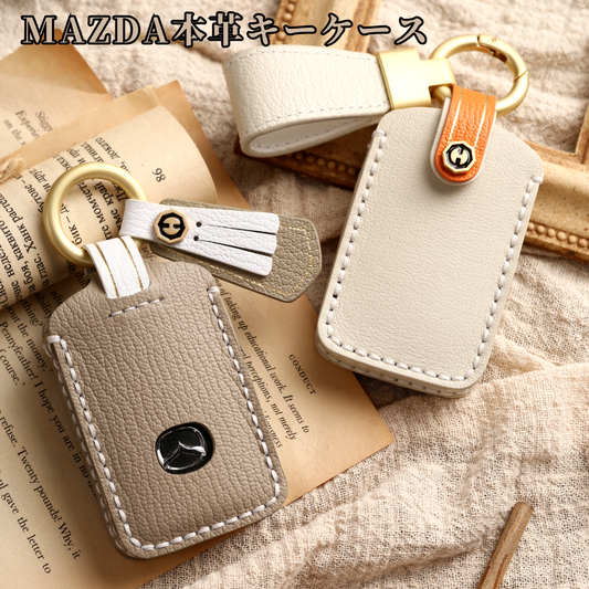 くすみカラー キーカバー 新型 MAZDA CX8 CX5 CX30 MX30 MAZDA3 マツダ6 CX60 MAZDA2 マツダ3 MAZDA3 ファストバック ロードスター 本革 新型マツダ スマートキーケース 3ボタン 納車祝い アクセサリー カスタム パーツ 父の日 ギフト