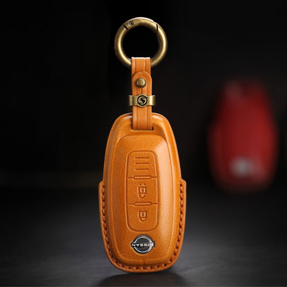 新型 エクストレイル T33系 キーカバー 本革 日産 ノート オーラ サクラ キーケース スマートキーケース アリア 新型 セレナ C28 ルークス 40系後期 2022年 最新 キーケース アクセサリー カスタム パーツ 父の日 ギフト