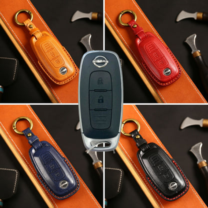 新型 エクストレイル T33系 キーカバー 本革 日産 サクラ キーケース スマートキーケース 日産 アリア 新型 セレナ C28 キーカバー ルークス 40系後期 キーシェル 2022年 最新 キーケース ギフト