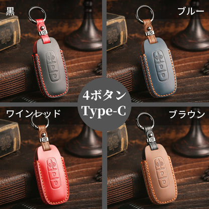 日産 ノート オーラ セレナ C28 サクラ キーケース 新型 エクストレイル T33系 キーカバー 本革 スマートキーケース 日産 アリア 新型 キーカバー 2024年 アクセサリー カスタム パーツ 父の日 ギフト