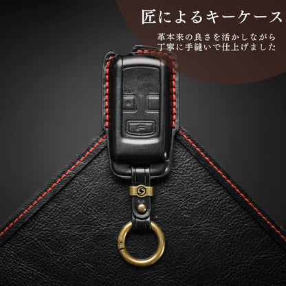 日産エンジンスターター ケース トヨタ 新型ルーミー エンジンスターター ケース ダイハツ エンジンスターター スバル レガシィ 本革 高級 カバー 納車祝い アクセサリー カスタム パーツ 父の日 ギフト