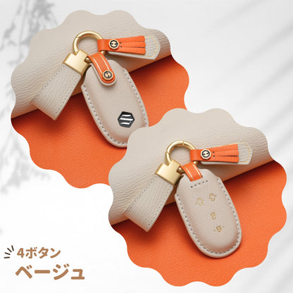 くすみカラー キーケース スズキ ワゴンR 44S アルト エブリイ ラパン レディース アルト ラパン キーカバー カスタム 本革 キーケース かわいい