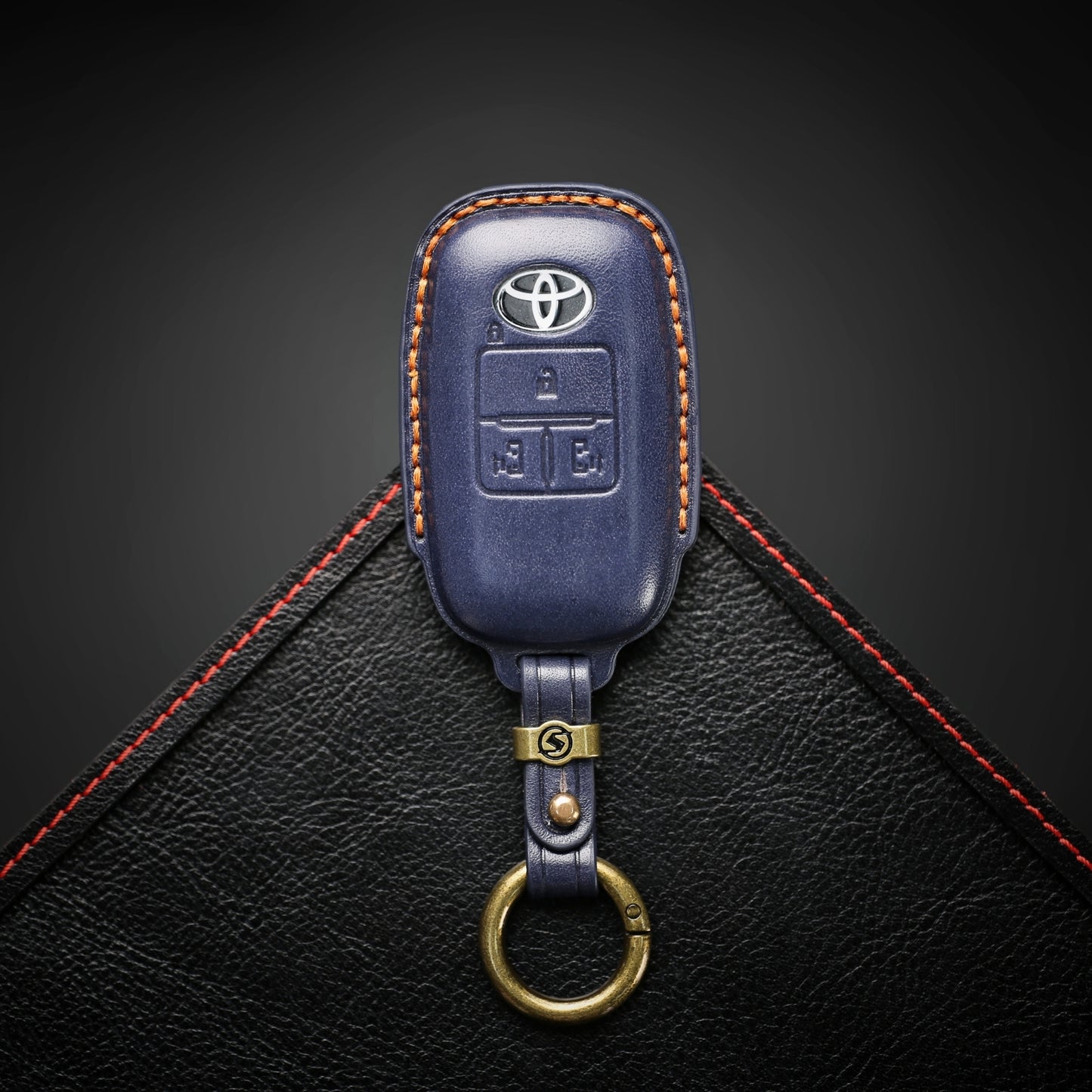 新型タフト トヨタ ライズ ダイハツ ロッキー キーケース 本革 柔らかい 高級キーカバー TOYOTA raize DAIHATSU rocky TAFT ダイハツ タント キャンバス 新型 ルーミー アクセサリー カスタム パーツ 納車祝い 父の日 ギフト
