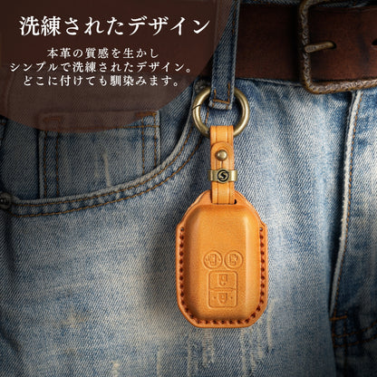 スズキ キーケース フロンクス キーカバー ジムニーノマド スペーシア 新型 ジムニー キーケース ハスラー ソリオ バンディット スペーシア ワゴンR カスタム 高級本革 新型 スイフト クロスビー アクセサリー パーツ 納車祝い 父の日 ギフト