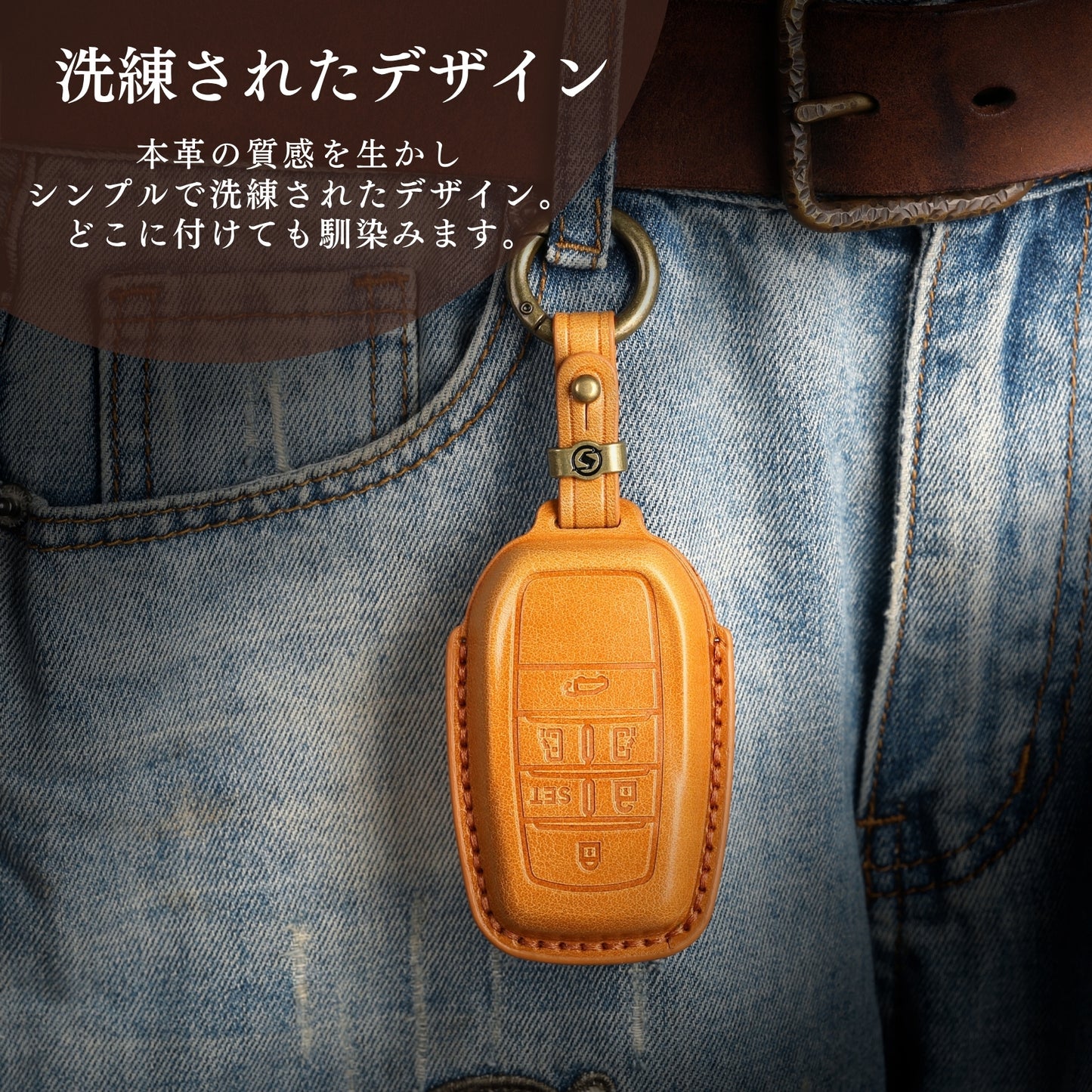アルファード 30系 後期 キーケース ヴェルファイア キーカバー 高級本革 スマートキーカバー スマートキーケース 6ボタン Toyota Vellfire alphard 30 専用 アクセサリー カスタム パーツ 納車祝い 父の日 ギフト
