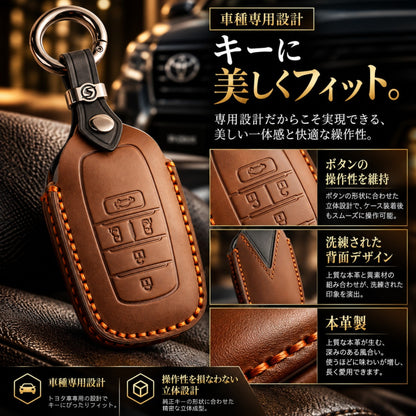 新型ヴォクシー 90系 キーケース VOXY 90系 ノア 90系 新型ヴォクシー 2024年 新型シエンタ 新型アルファード ヴェルファイア 40系 トヨタ 本革キーカバー voxy NOAH 90系 アクセサリー カスタム パーツ 父の日 ギフト