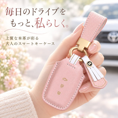 くすみカラー トヨタ キーケース レディース 60系 プリウス シエンタ ハリアー 80 系 キーカバー ヤリスクロス 本革キーケース 箔押し 高級牛革 クラウンクロスオーバ 新型 voxy 90系 ノア90系 新型 アルファード 40系 キーカバー かわいい 納車祝い 彼女