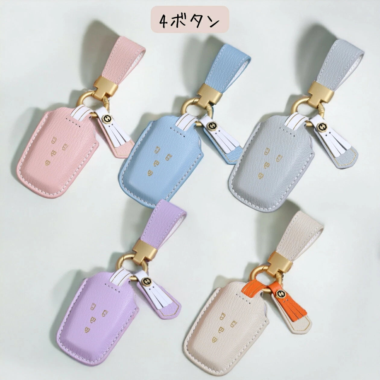 くすみカラー トヨタ キーケース レディース 60系 プリウス ハリアー 80 系 キーカバー ヤリスクロス 本革キーケース 箔押し 高級牛革 クラウンクロスオーバ 新型 voxy 90系 新型 アルファード 40系 キーカバー かわいい 納車祝い 彼女