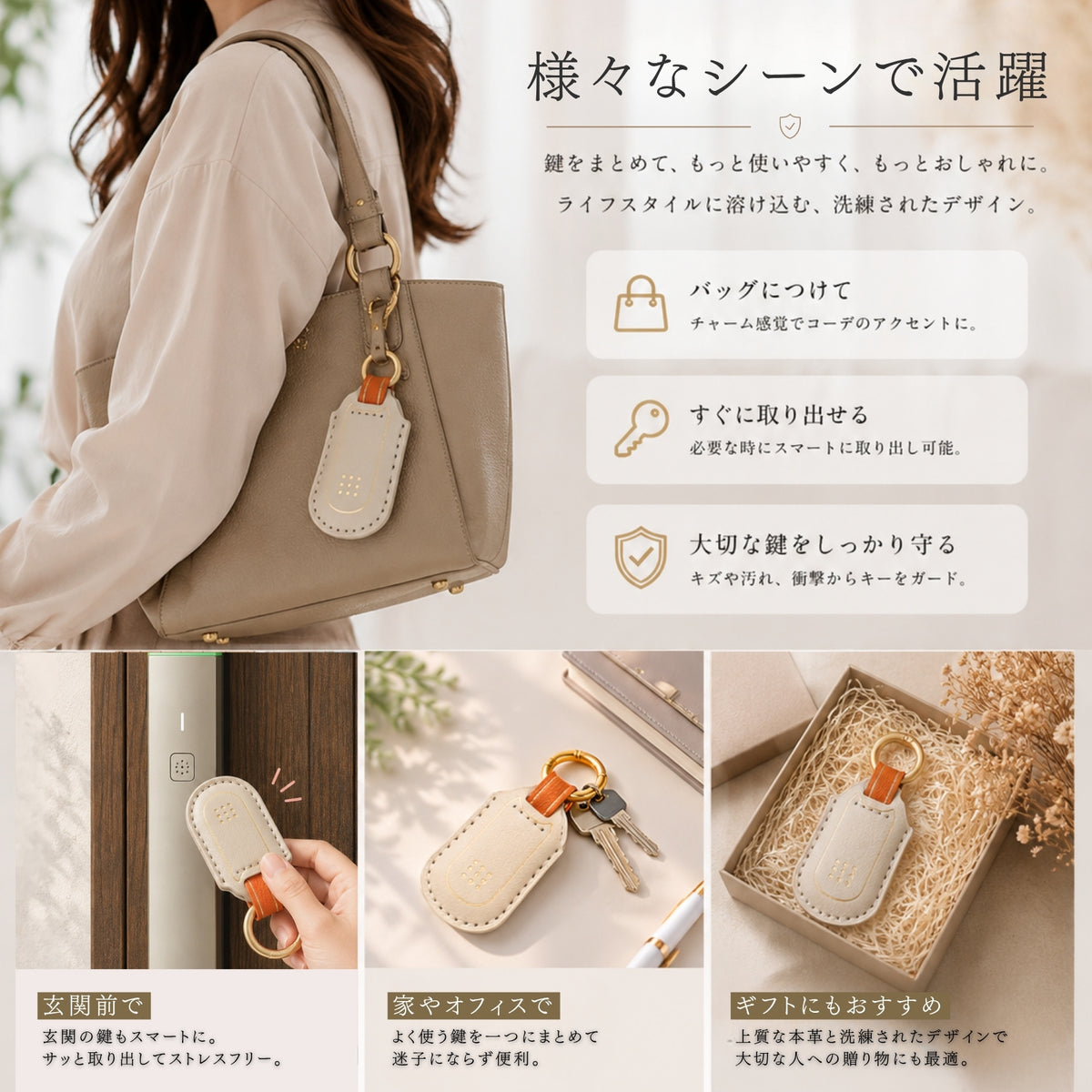 くすみカラー ykk タグキー カバー かわいい ykkap タグキーケース ピタットキー スマートコントロールキー 用  敬老の日 プレゼント